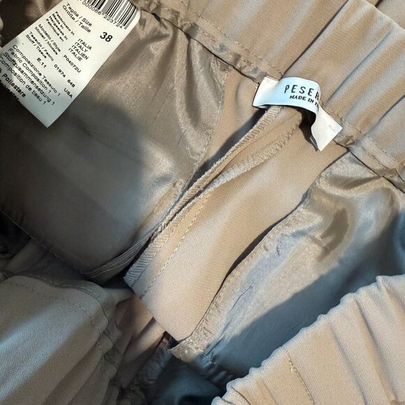 Peserico NEW  trousers in side monile cady Woman's Pants Size 38 Size 6 - Picture 4 of 8
